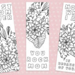 Free Printable Mothers Day Bookmark Love Paper Crafts