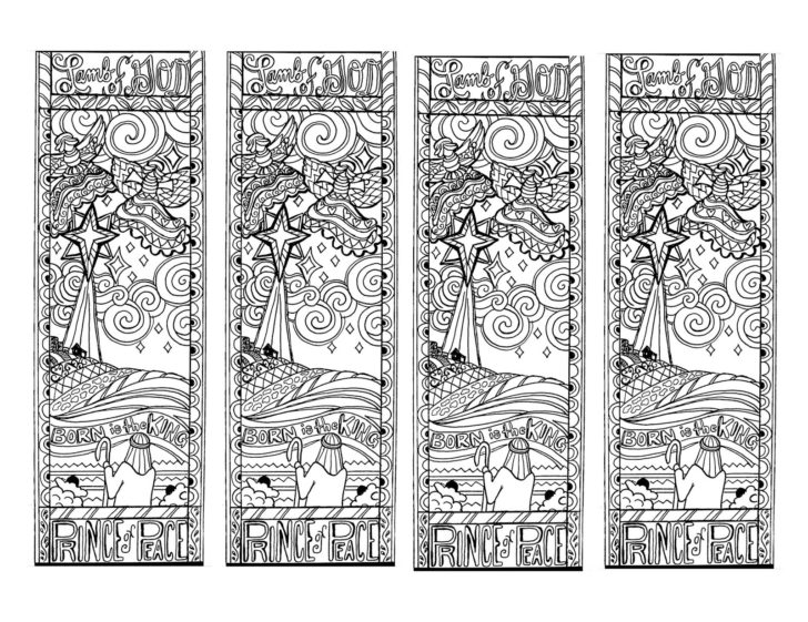 Bookmarks Printable Black And White