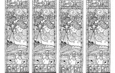 Free Printable Reading Bookmarks Black And White Activity Shelter