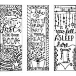 Free Printable Reading Bookmarks Black And White Activity Shelter