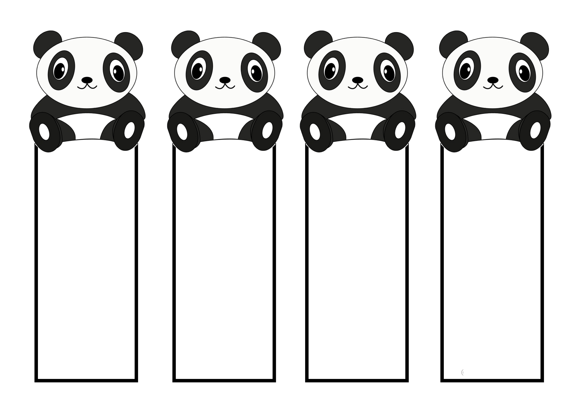 Free Printable Reading Bookmarks Black And White Activity Shelter