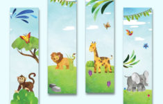 Free Printable Safari Animals Bookmarks The Artisan Life