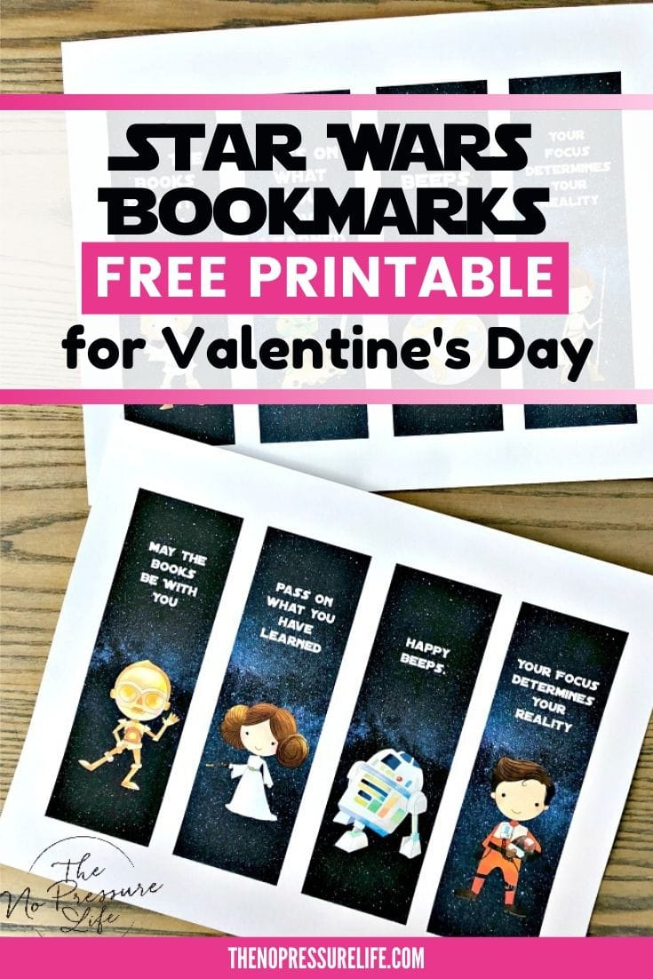 Free Printable Star Wars Bookmarks Featuring Your Favorite Characters