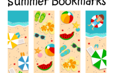 Free Printable Summer Bookmarks Download The PDF Template At Http