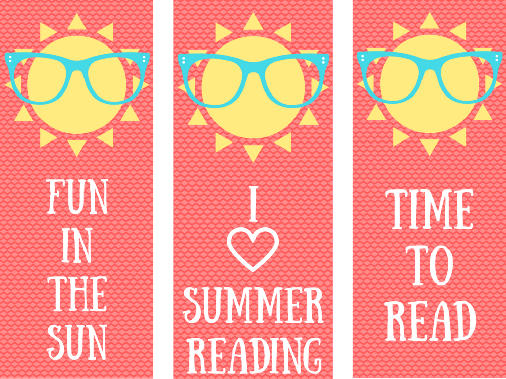 FREE Printable Summer Bookmarks Printable Bookmarks