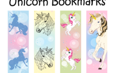 Free Printable Unicorn Bookmarks Download The PDF Template At Http
