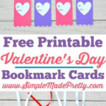 Free Printable Valentine S Day Bookmark Cards Printable Valentine