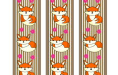 Free Printable Woodland Animals Bookmarks