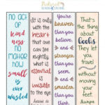 Free Random Acts Of Kindness Printable Bookmarks Natural Beach Living