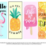 Free Summer Bookmarks Printable Free Printable Bookmarks Bookmarks