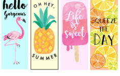 Free Summer Bookmarks Printable Free Printable Bookmarks Bookmarks