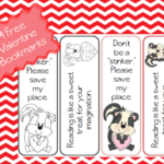 Free Valentine Bookmarks Classroom Freebies