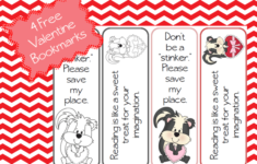 Free Valentine Bookmarks Classroom Freebies