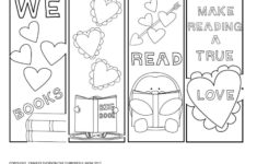 Free Valentine s Day Bookmarks To Color The Purposeful Mom