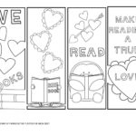 Free Valentine S Day Bookmarks To Color The Purposeful Mom