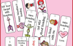 FREE Valentine s Day Themed Bookmarks Free Homeschool Deals