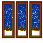 Free Winter Bookmarks Printable Templates