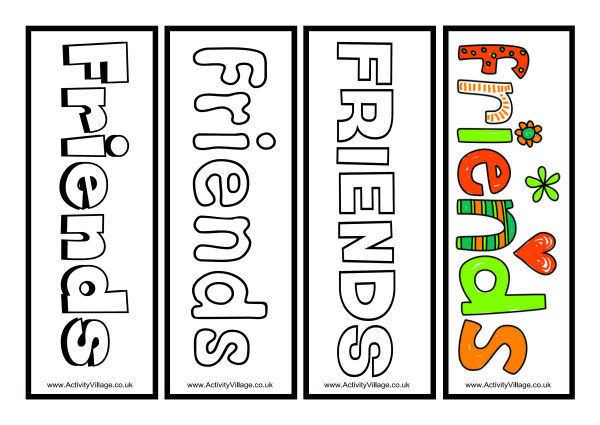 Friends Bookmarks 2