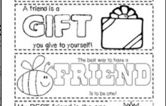 Friendship Printable Bookmarks For Valentine s Day Classroom