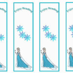 Frozen Movie Themed Bookmarks Coloring Bookmarks Bookmarks Birthday