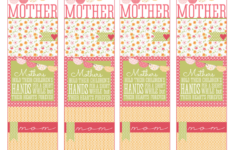 Handmade Gifts Mother s Day Bookmark The 36th AVENUE