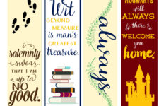 Harry Potter Bookmark Harry Potter Printables Harry Potter Bookmark