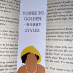 Harry Styles Golden Bookmark Etsy