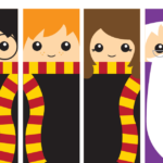 HP Bookmarks Pdf Harry Potter Bookmark Harry Potter Valentines