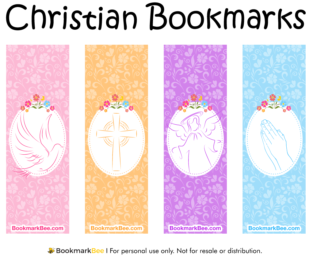 Http bookmarkbee bookmark christian Free Printable Bookmarks 
