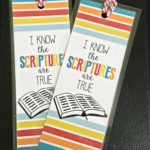 I Know The Scriptures Are True Bookmark Primary 2016 Theme