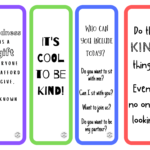 Kindness Bookmarks Coffee And Carpool Intentionally Raising Kind Kids