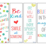 Kindness Bookmarks Printable Bookmarks For Kids Natural Beach Living