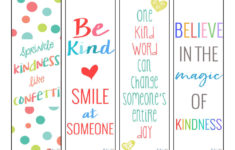 Kindness Bookmarks Printable Bookmarks For Kids Natural Beach Living