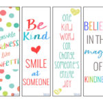 Kindness Bookmarks Printable Bookmarks For Kids Natural Beach Living