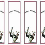 Kung Fu Panda Bookmarks Birthday Printable