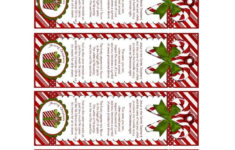 Legend Of Candy Cane Printable Free Bookmark Printables Of The Candy