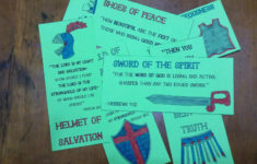 Look To Him And Be Radiant Armor Of God Bookmarks