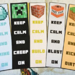 Minecraft Bookmarks Keep Calm Designs PDF By OverHeardMinecraft 4 00