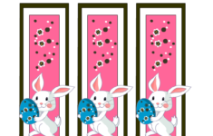 More Free Printable Easter Bookmarks