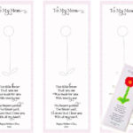 Mothers Day Bookmark Templates With Quotes QuotesGram Mothers Day