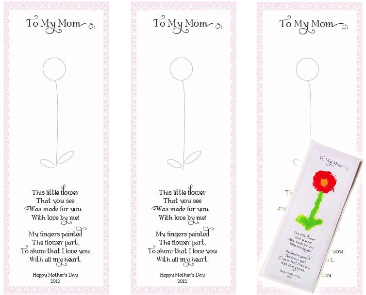 Mothers Day Bookmark Templates With Quotes QuotesGram Mothers Day 