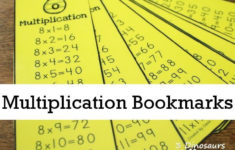 Multiplication Bookmarks Free Multiplication Teaching