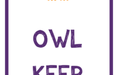 Owl Bookmark Printable Crazy Little Projects