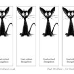 Paul Stickland Blog Free Black Cat Bookmarks