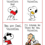 Peanuts Valentine FREE Printable Cards Featuring Snoopy Printable
