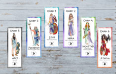 Percy Jackson Camp Half Blood Cabin Bookmarks Be Different Baby