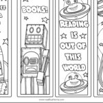 Pin By Brenda Carlson On Library Free Printable Bookmarks Coloring