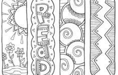 Pin By Hayley Herring On Book And Bookmark Coloring Bookmarks Free