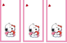 Pin By Irina Pismenova On Valentines Bookmarks Snoopy