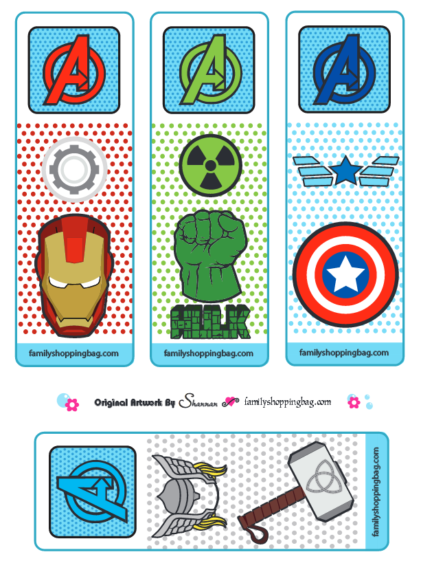 Pin On Avengers Printables